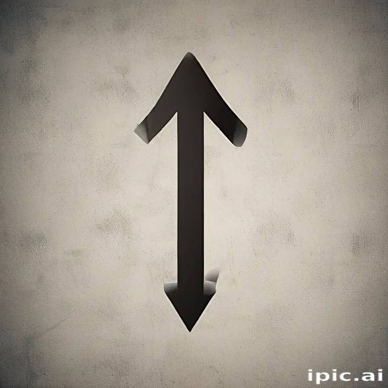 downward arrow