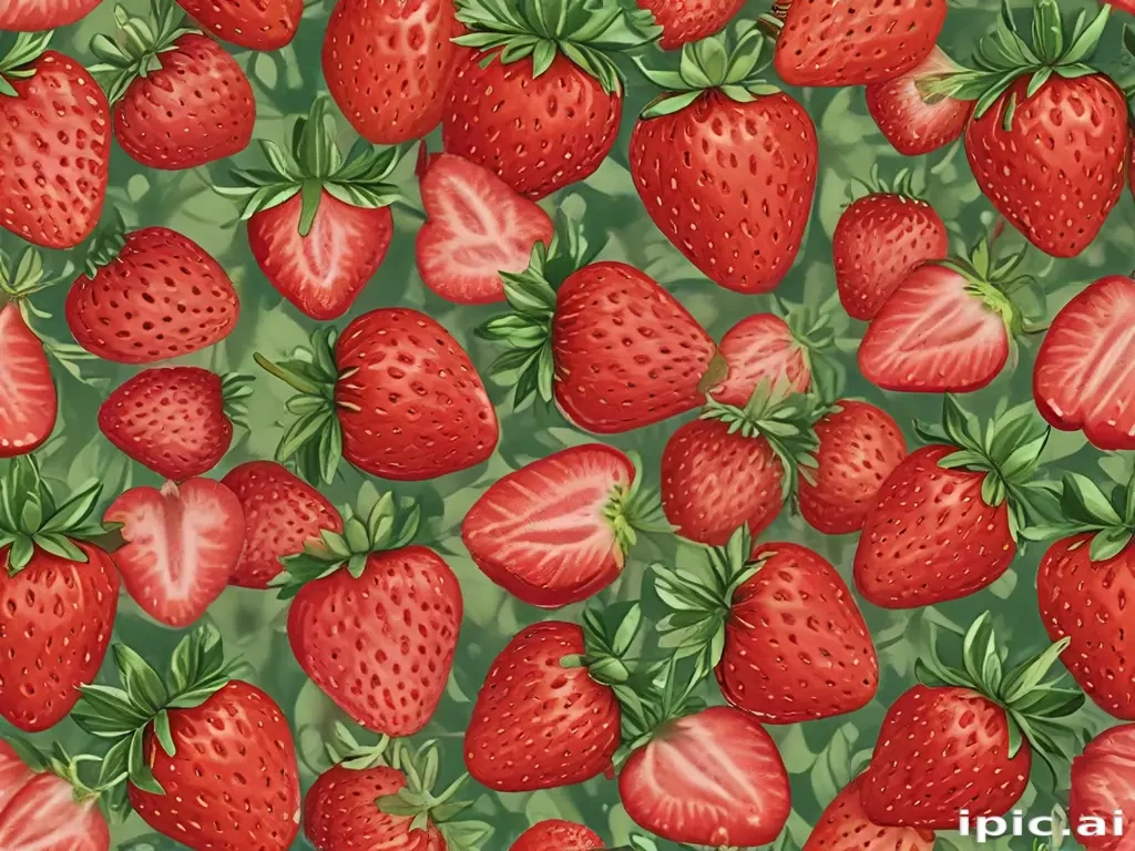 strawberry phone wallpaper