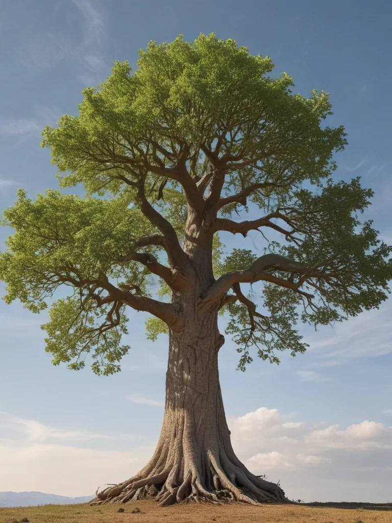 tree with no background