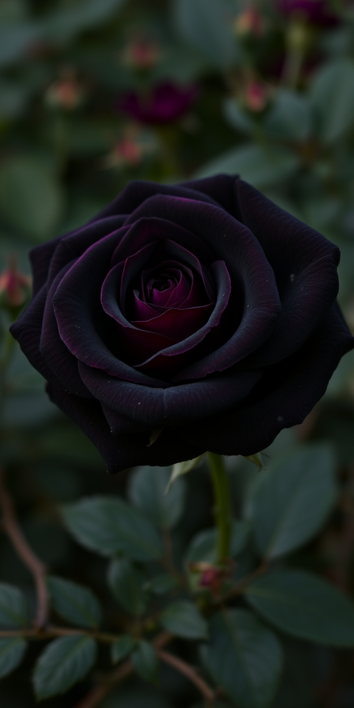 black rose background