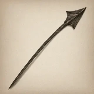 drawn arrow