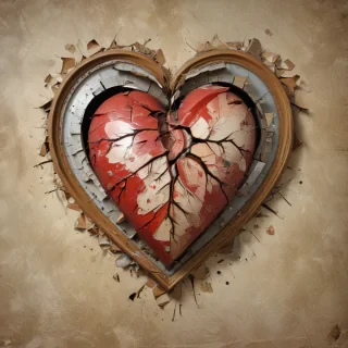 broken heart wallpaper