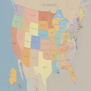 show me a map of the united states