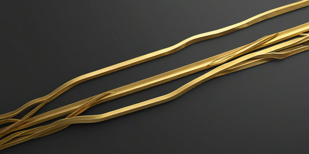 gold lines png