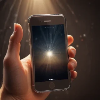 light iphone wallpaper