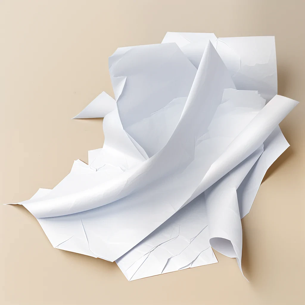 crumpled paper png