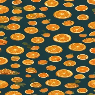 cute orange wallpaper