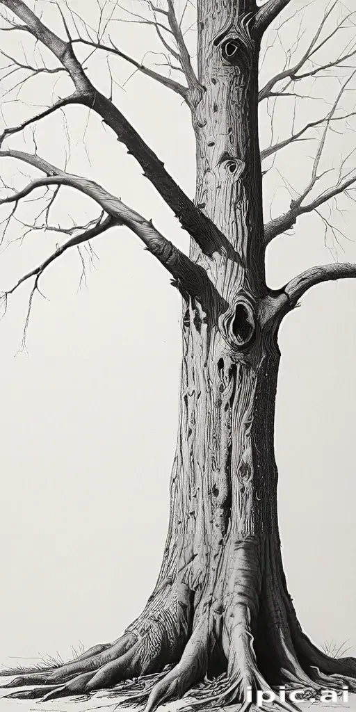 dead tree drawings