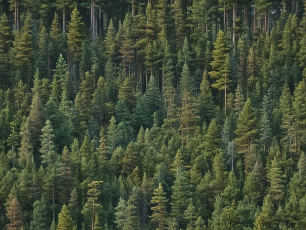 pine trees transparent background