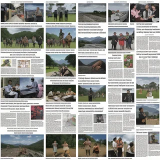 newspaper collage png