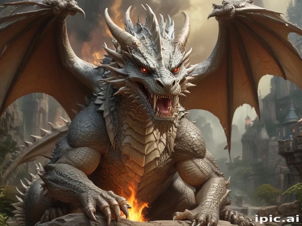 dragons background