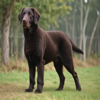 curly coated retriever