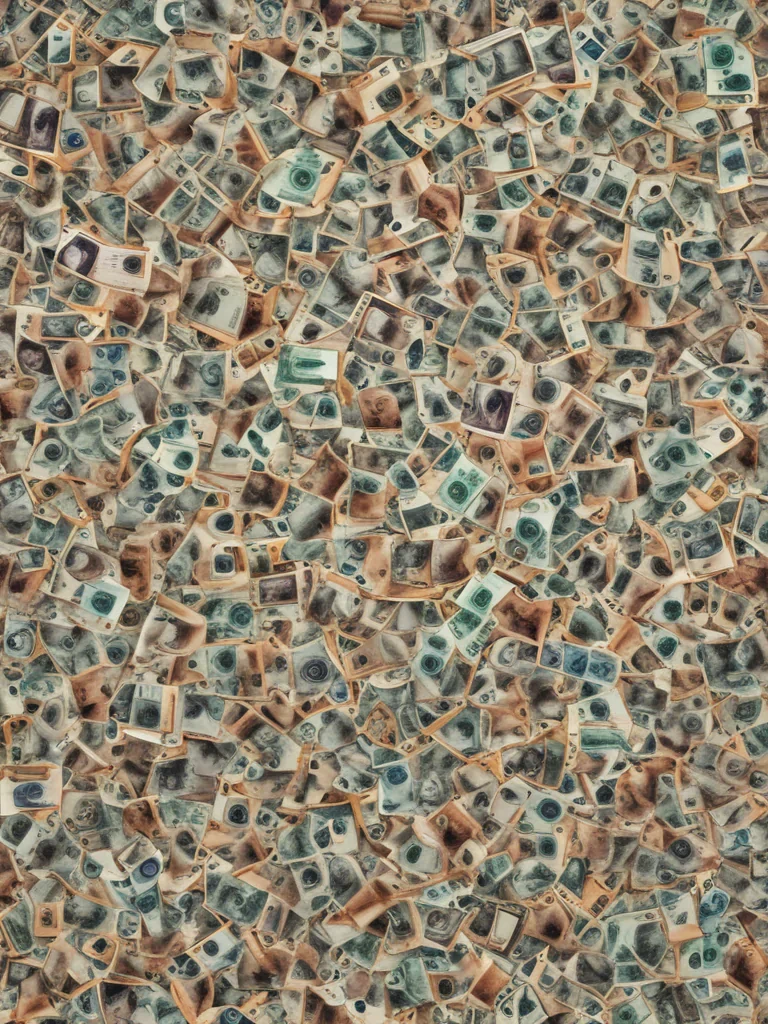 money with transparent background