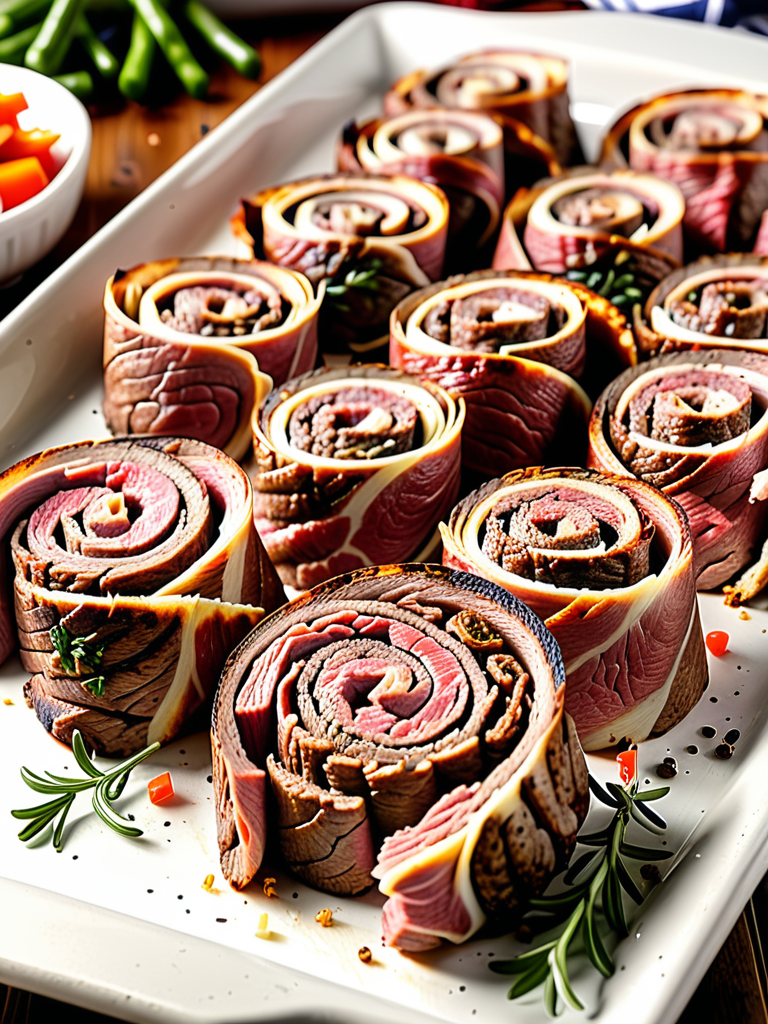 how long to cook steak pinwheels in oven at 400