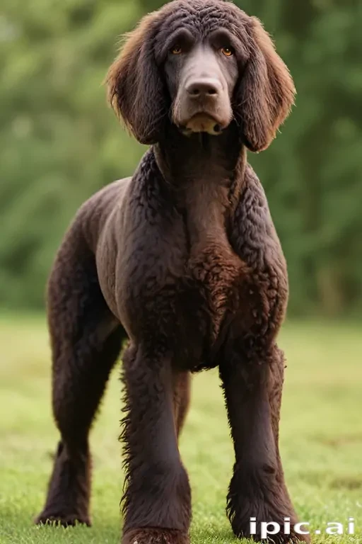 irish water spaniel