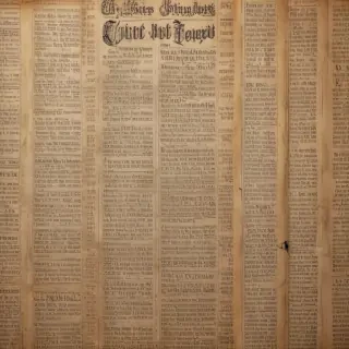old newspaper background