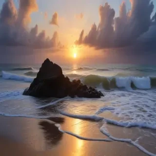 beach screensaver iphone