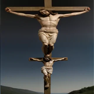 jesus on the cross pictures