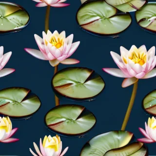 water lilies
