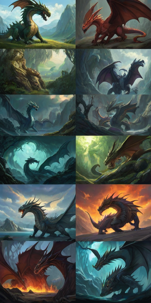 backgrounds of dragons