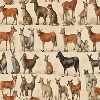 vintage illustrations animals
