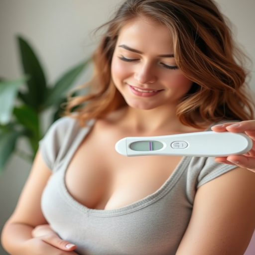 positive pregnancy test images
