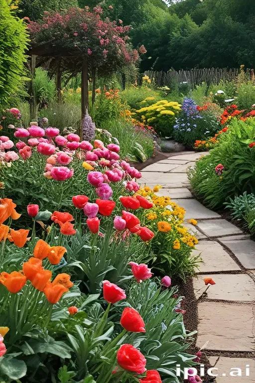 flower garden