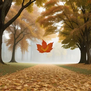 falling leaves png