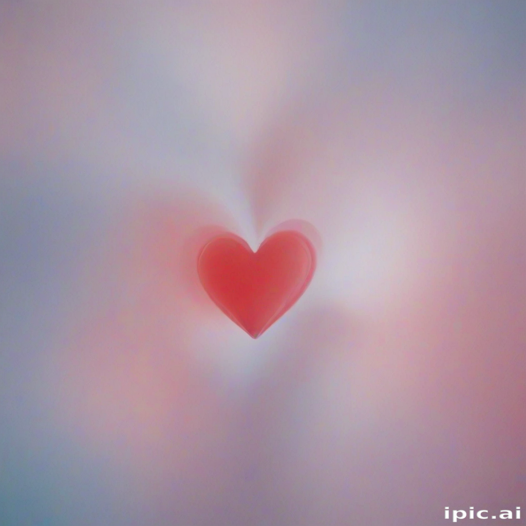 blurred heart