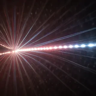 flashing lights