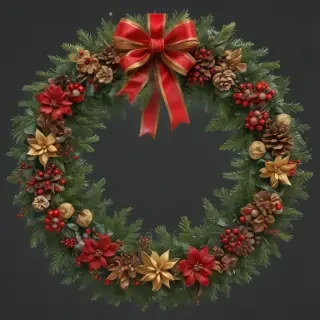 christmas wreath png