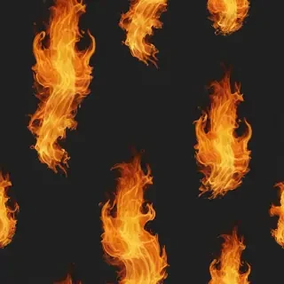 flames transparent background