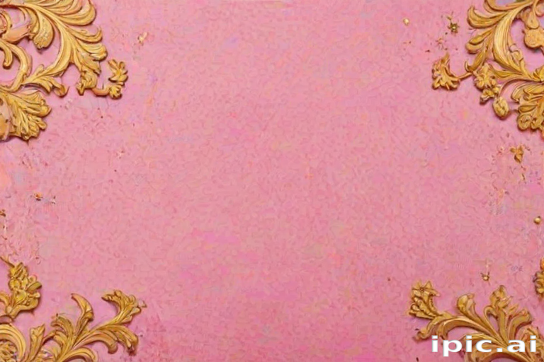background pink and gold