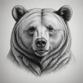 bear drawing images