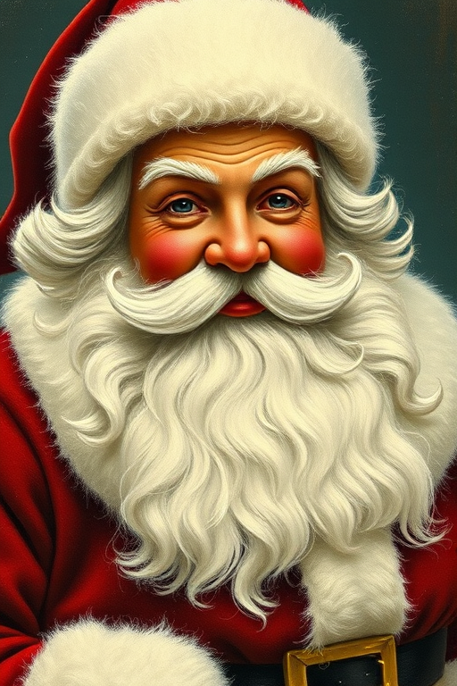 vintage santa images free