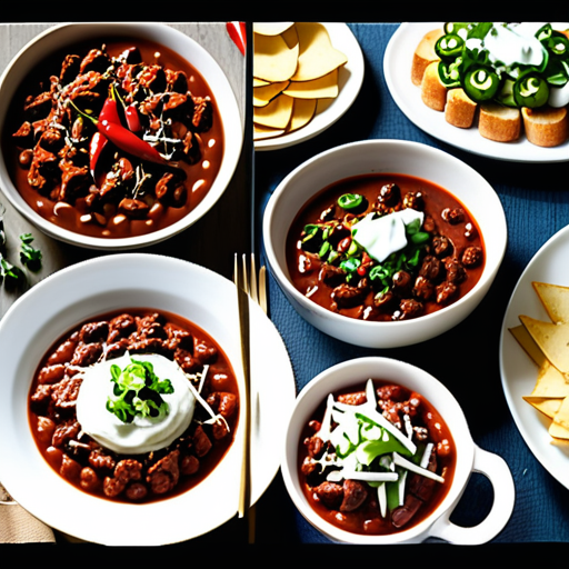 appetizers that go with chili