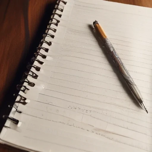 notebook page background
