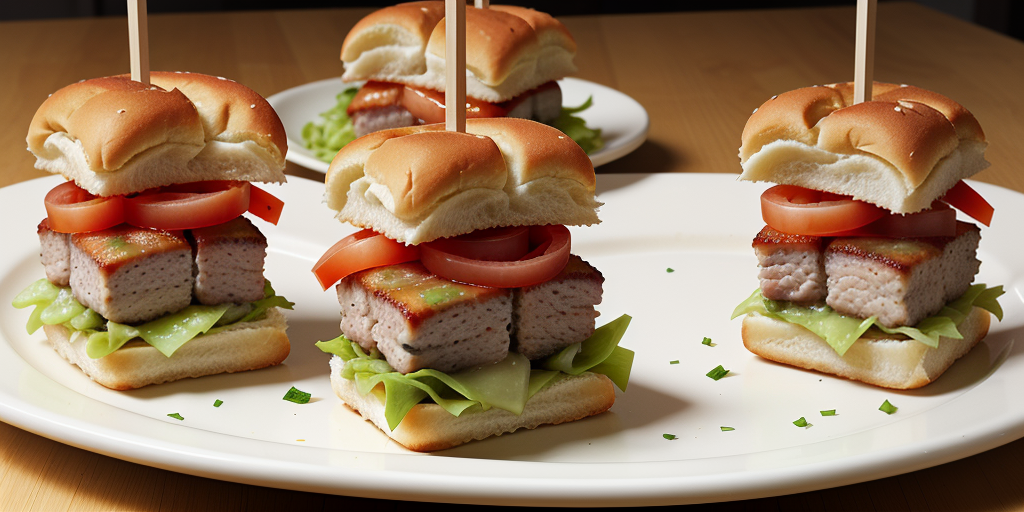 what to eat with sliders