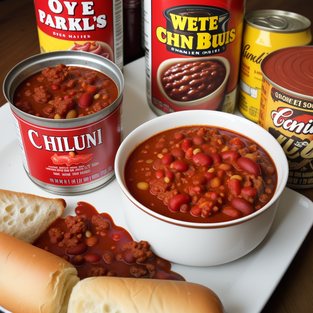 best canned chili for chili dogs