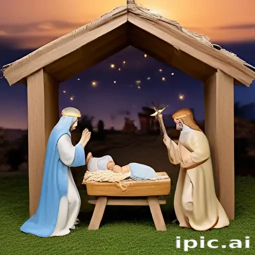free christmas nativity scene