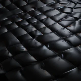 black checkered background