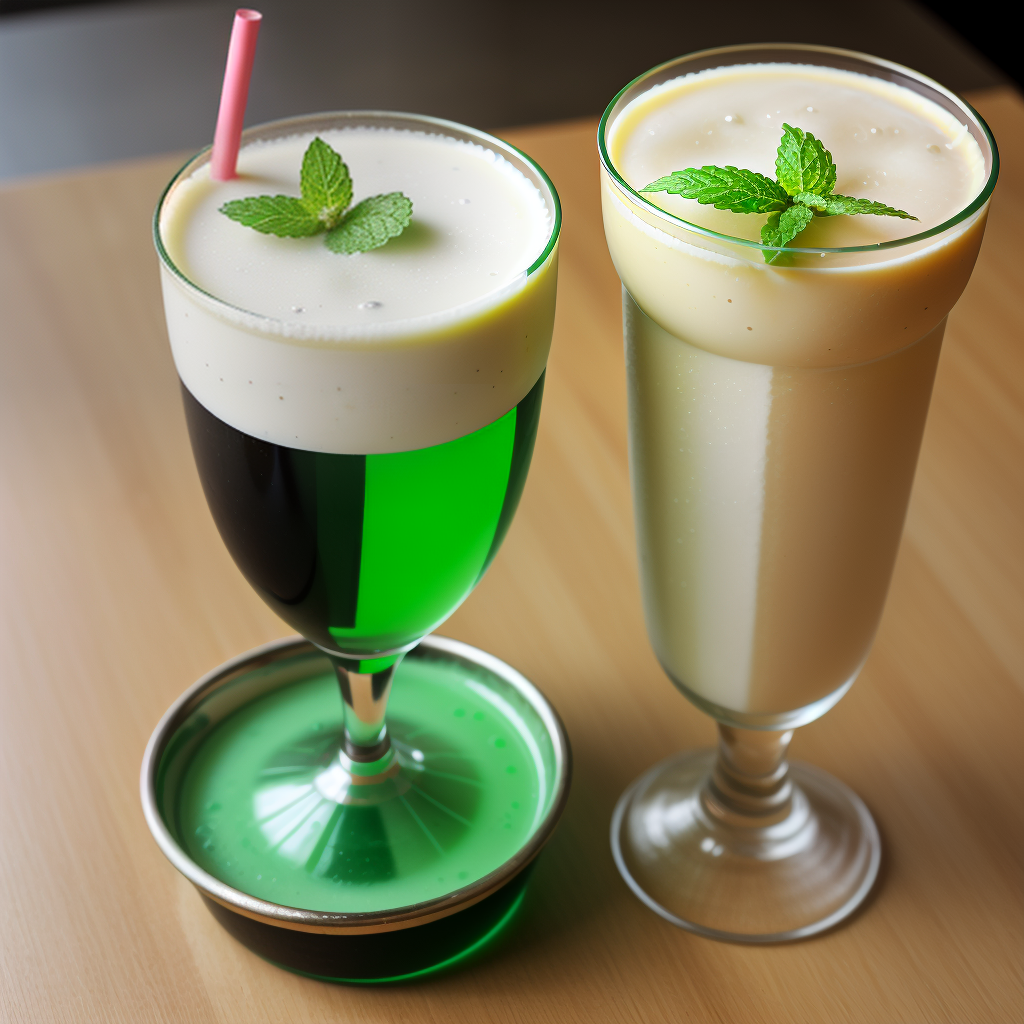 drinks with creme de menthe