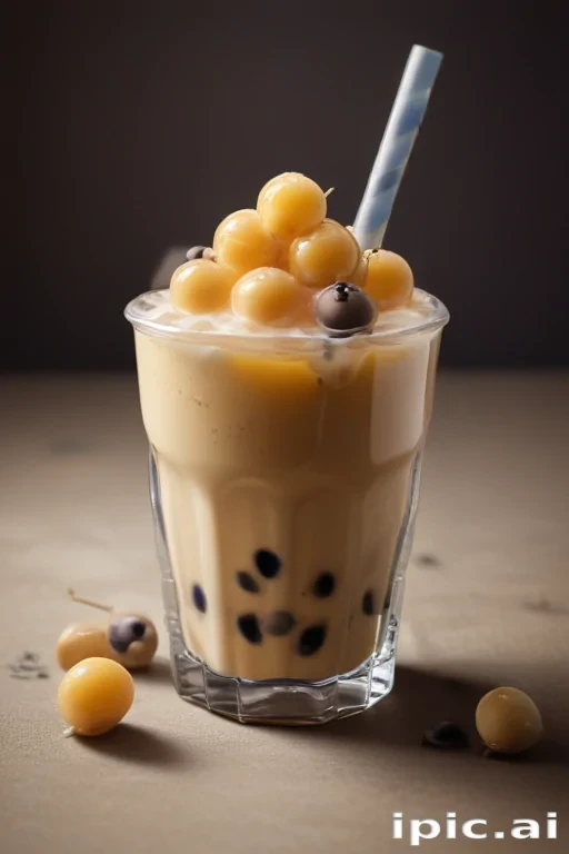 milk tea boba wallpaper