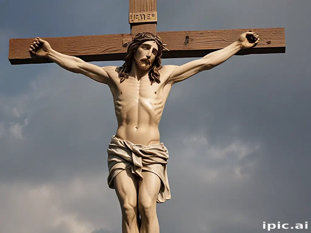 jesus on the cross pictures