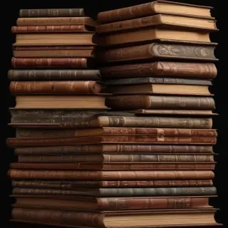 books stacked clipart