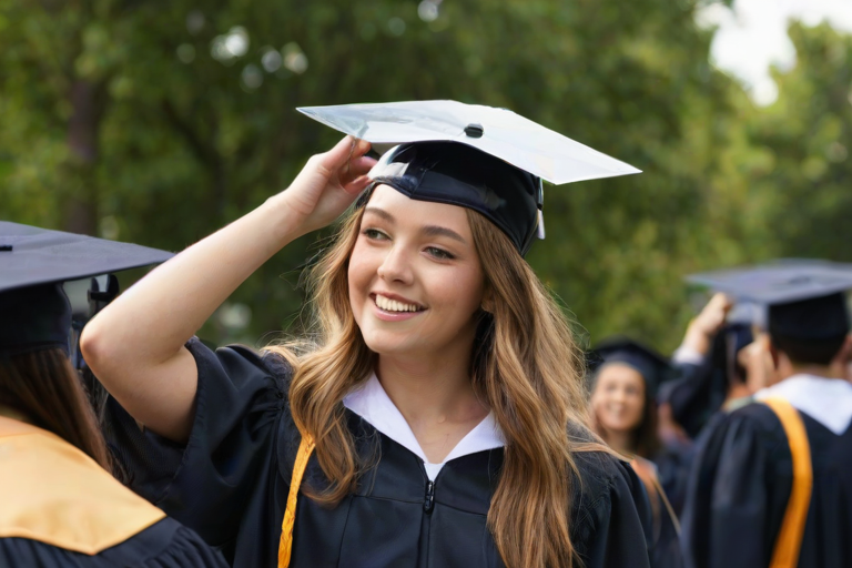 transparent graduation cap