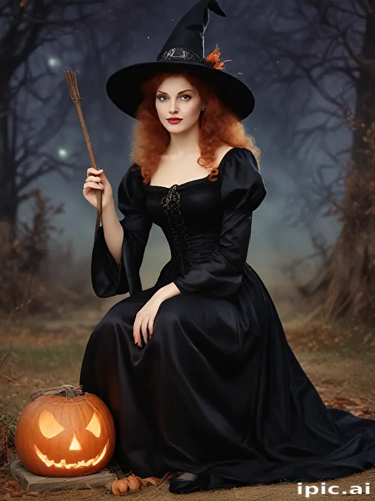 vintage witch pictures