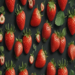strawberry wallpaper aesthetic