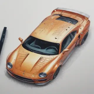 car doodle