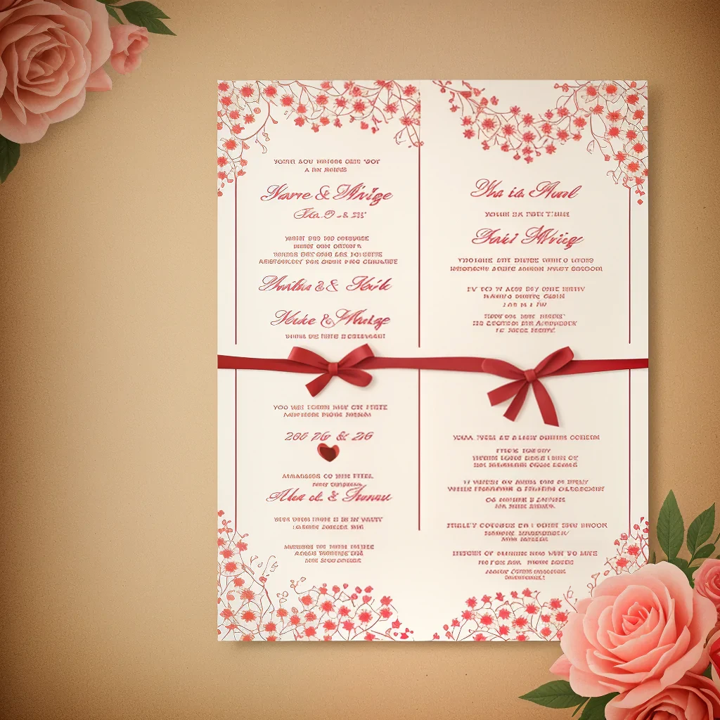 marriage invitation background